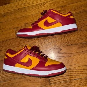 Nike Dunk low university gold trainers